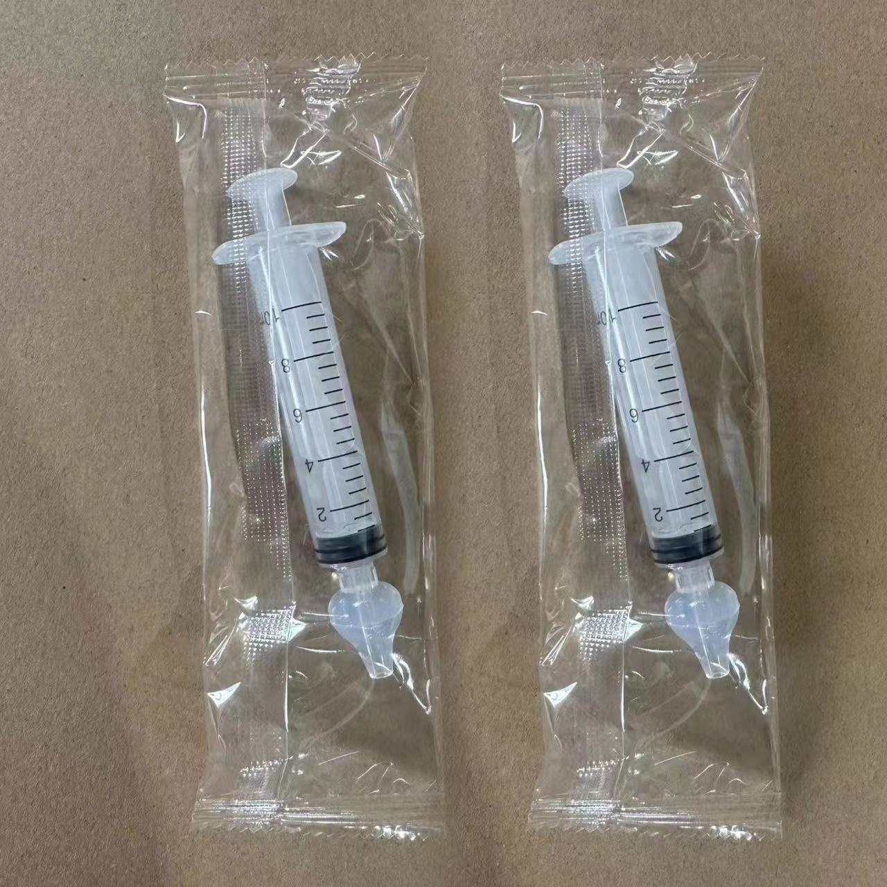 5pcs Random Color Needle Tube Baby Nasal Washer, Nasal Washer for Children And Infants, Baby Nasal Irrigator 10Ml