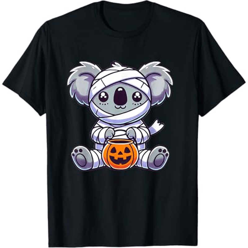 

Koala Women Men -shirt, 100% Cotton, Gift For Men Women Dad Mom Friends, S-xxxl, Black