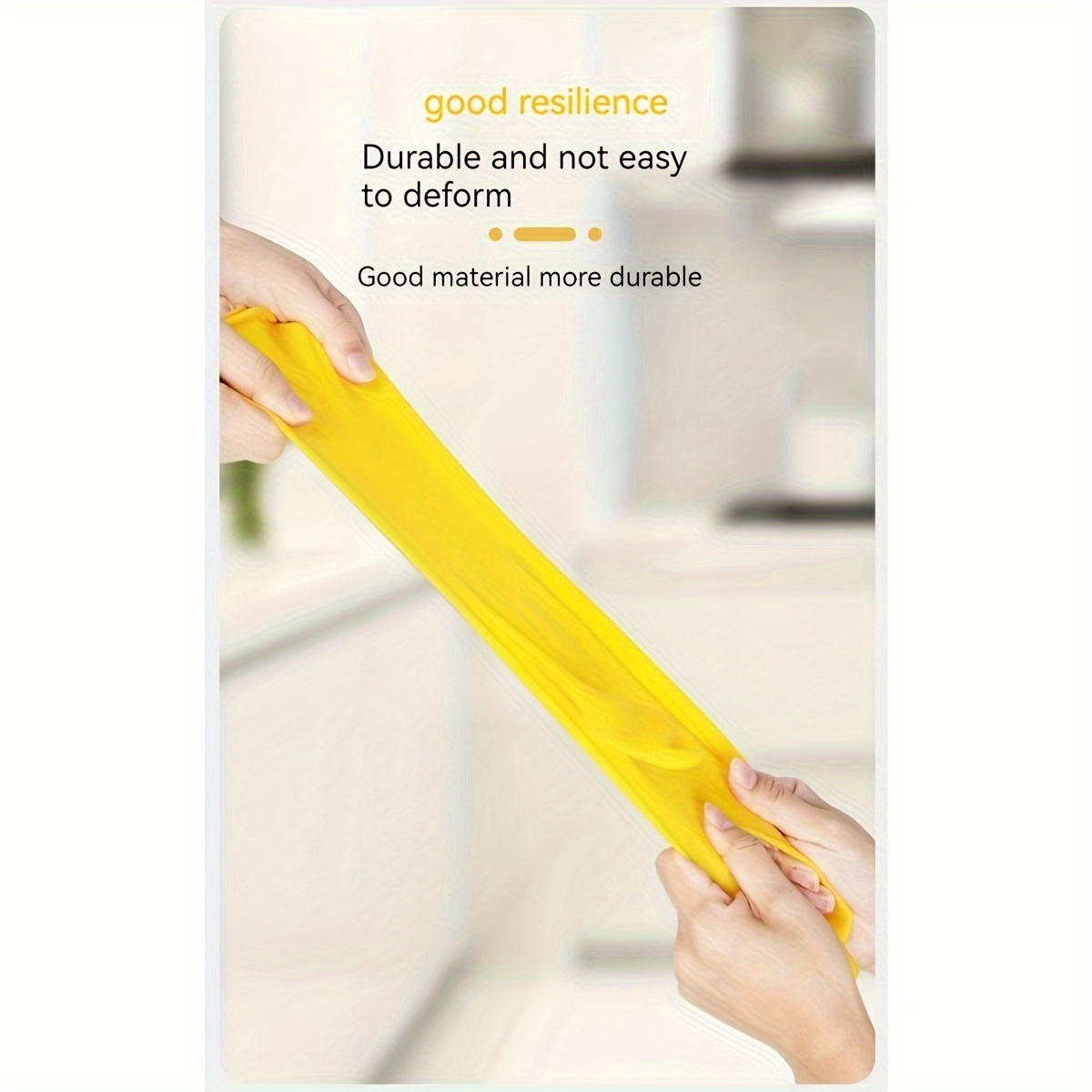 set of 8 silicone cleaning gloves waterproof   and flexible for   room bedroom and outdoor lead free non slip dishwashing gloves details 3