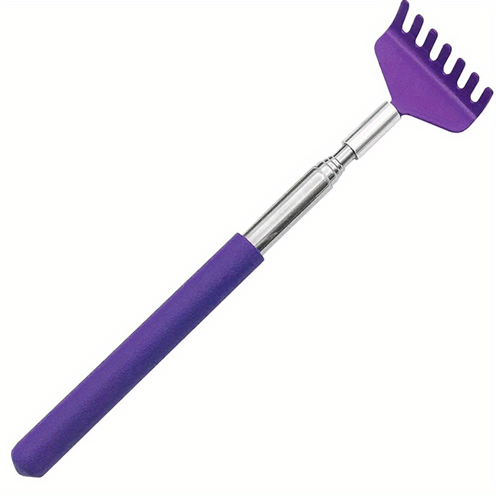 1pc Back Scratcher, Metal Telescopic Scratcher, Handled Claw Gift Hand Massager Tool For Adult Thanksgiving, Birthday, Christmas Gifts