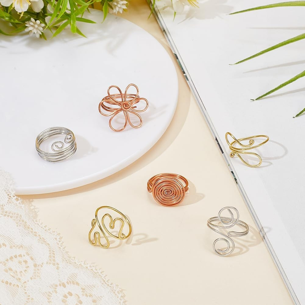 metal wire wire wrapped ring making kit making wire rings Temu