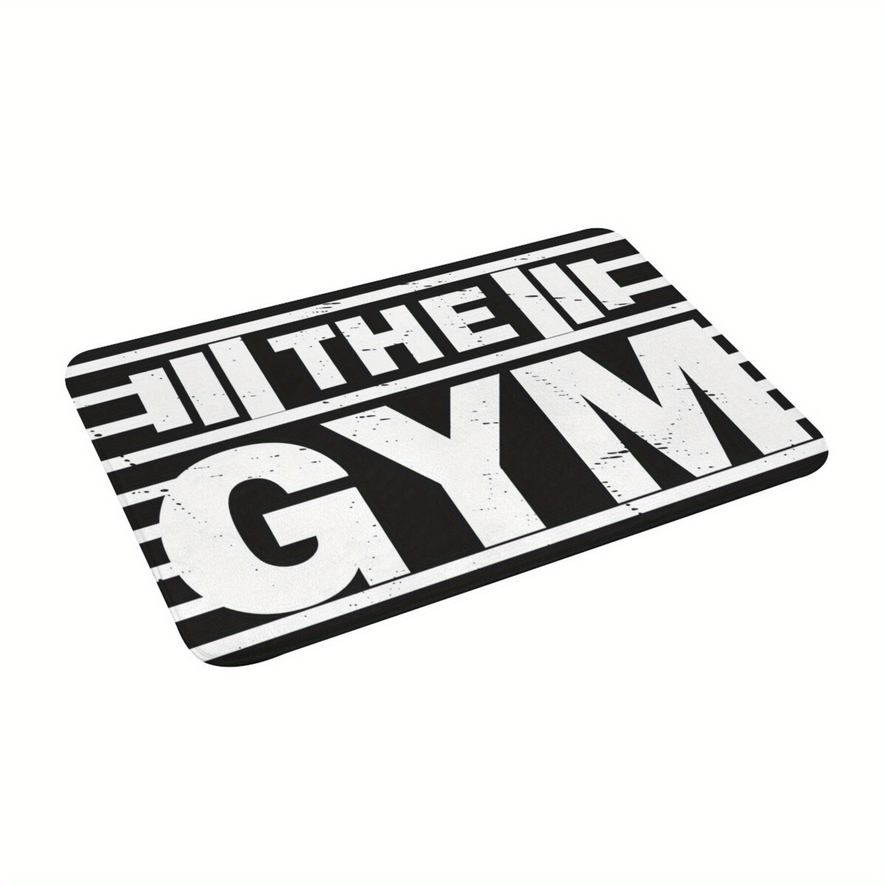 

Jit Non-slip Gym Doormat: For Indoor Use - Machine Washable, Rectangular, Lightweight, And