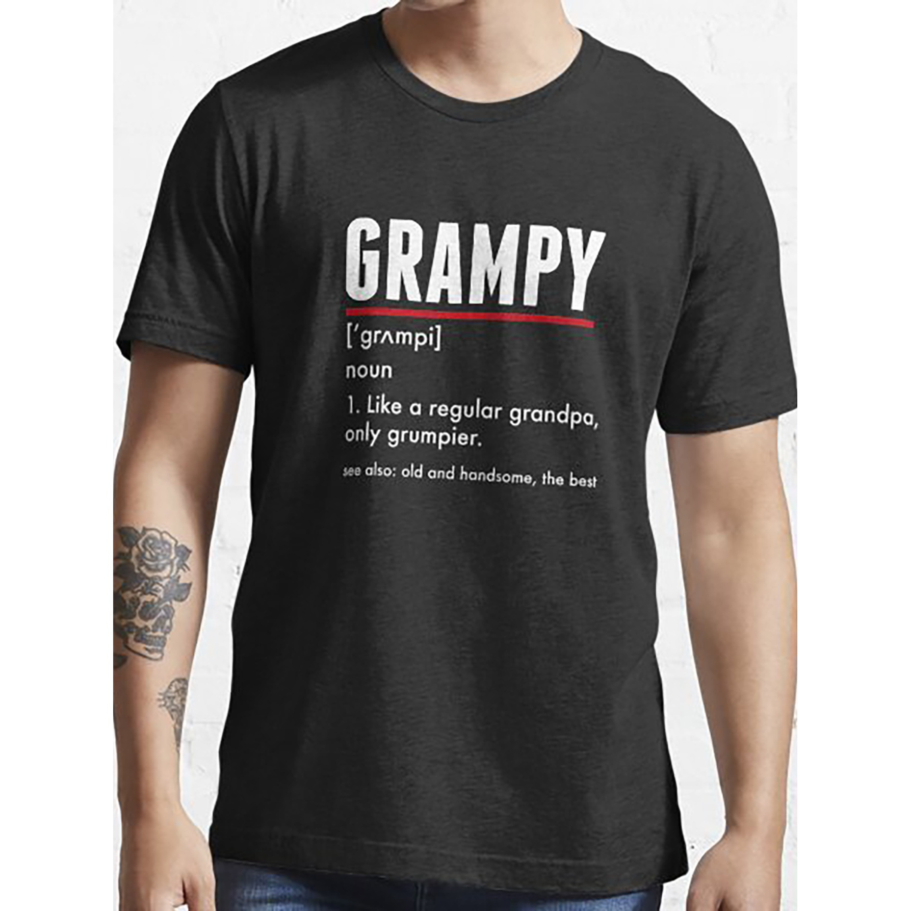 

For Grandfather Shirt Giftd A Unisex Funny Christmas Gift T-shirt