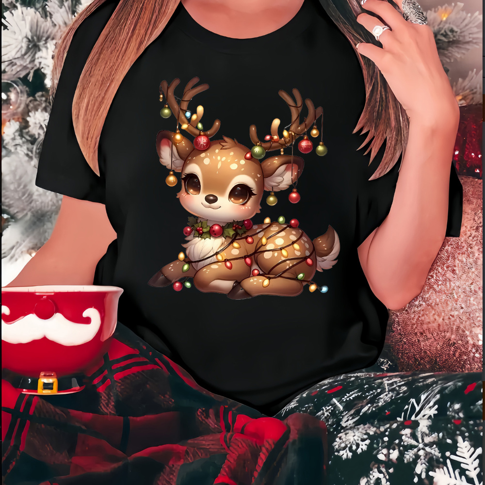 

Christmas " Christmas Lights" T- - , Top, Fashionable 's Top