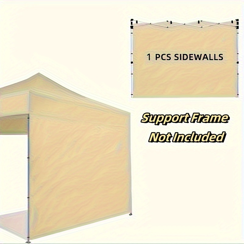 

Outdoor Shelter - Polyester Shade Cloth For Dining, Camping & Gardens | Color (frame Not Included)