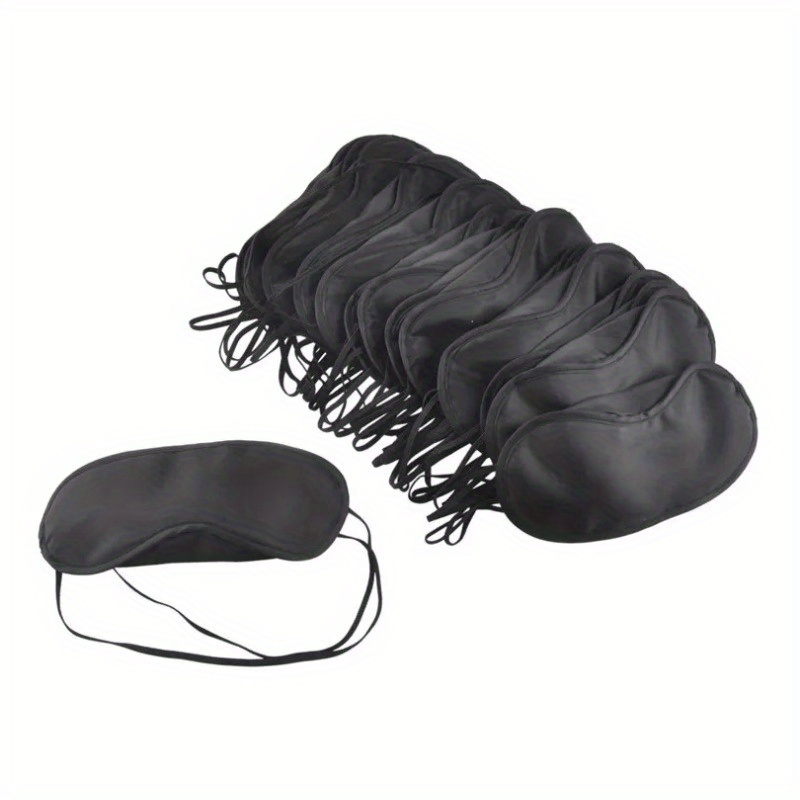 

10/30pcs Disposable Blackout Sleeping Eye Mask, Suitable For Travel Aviation Resst, Nap, Yoga Meditation