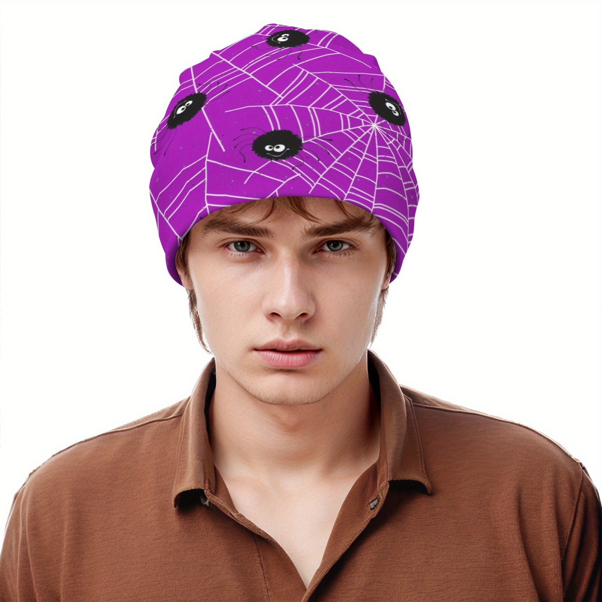 1pc mens casual beanie hat adjustable slouchy bandana cap Temu