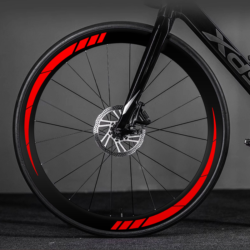 4pcs bike wheel reflective tape universal mixed color pvc Temu