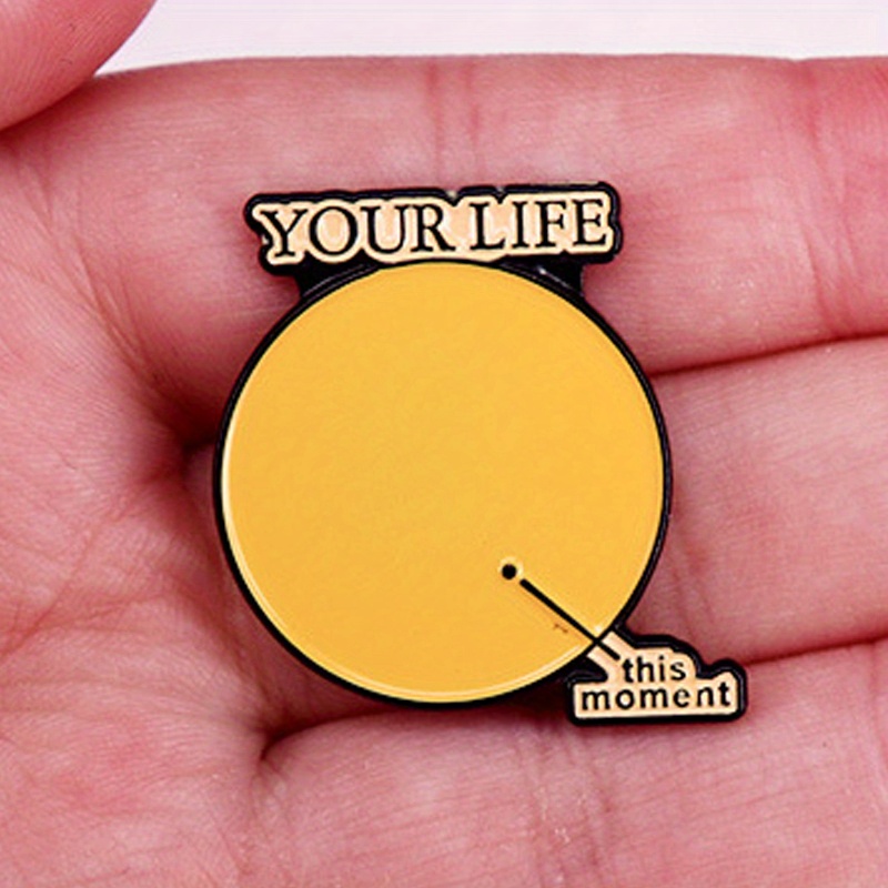 

Inspirational Brooch Pin - Zinc Alloy, For Christmas &