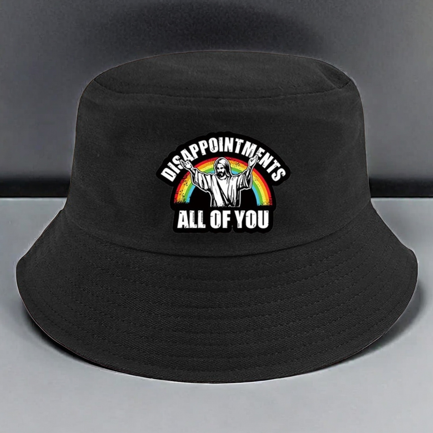 funny bucket hats sold on Temu Australia