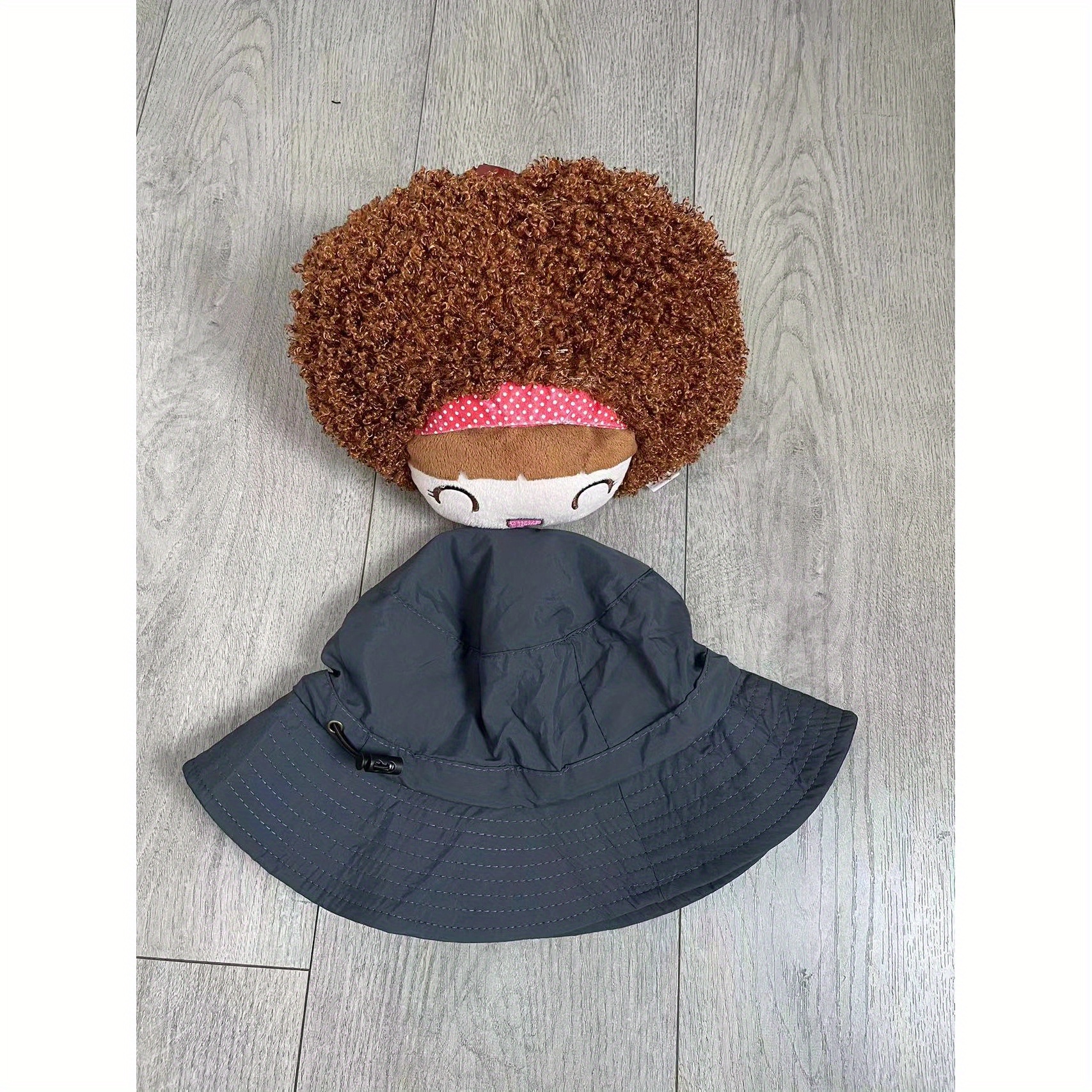 

Unisex Water-resistant Sun Protection Hat, Foldable Quick-dry Bucket Cap For Fishing, Climbing, Hiking & Travel, Polyester Drawstring Closure, Hand-washable - Solid