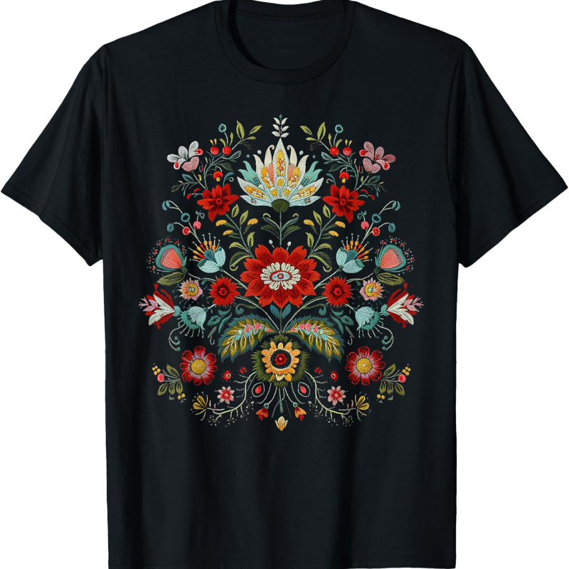 

Polish Embroidery Traditional T-shirt