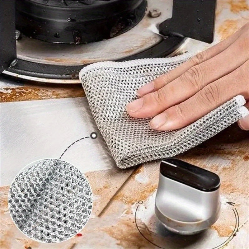

30pcs - & Steel Wool - Double- For And Cookware, No Needed