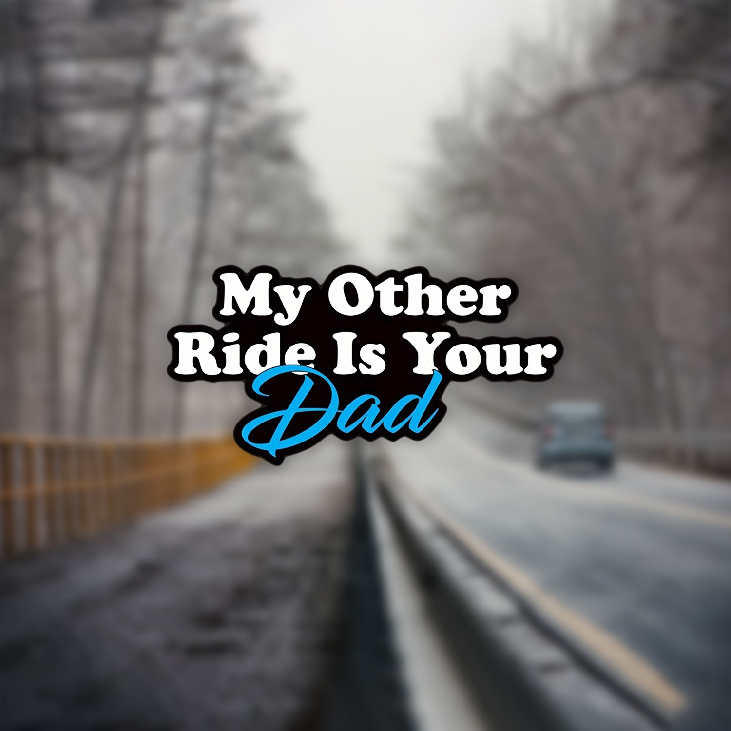 

2-pack Vinyl Decals - "my Other Ride Is " Stickers For Vehicles, Electronics & Drinkware | High-quality, Weather-resistant Car & Motorcycle Accessories