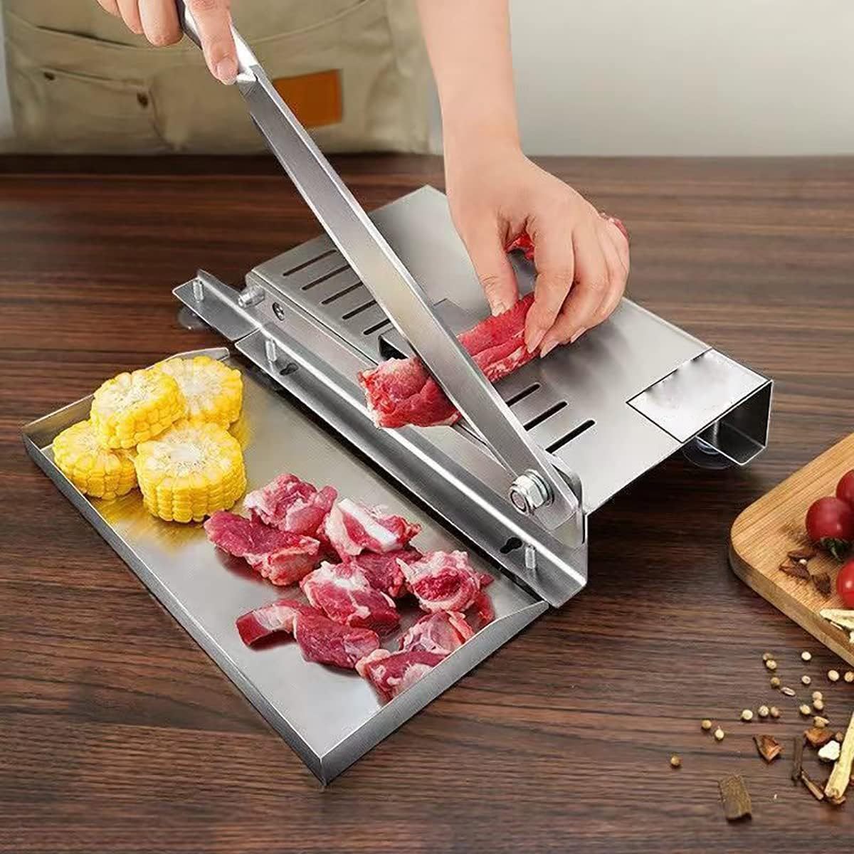 1pc stainless steel chef knife   meat slicer chicken duck fish boning knife commercial spatula details 0