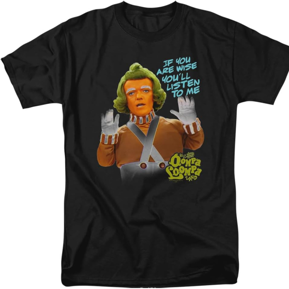 

Classic & The Chocolate Factory Loompa Listen Mens T-shirt