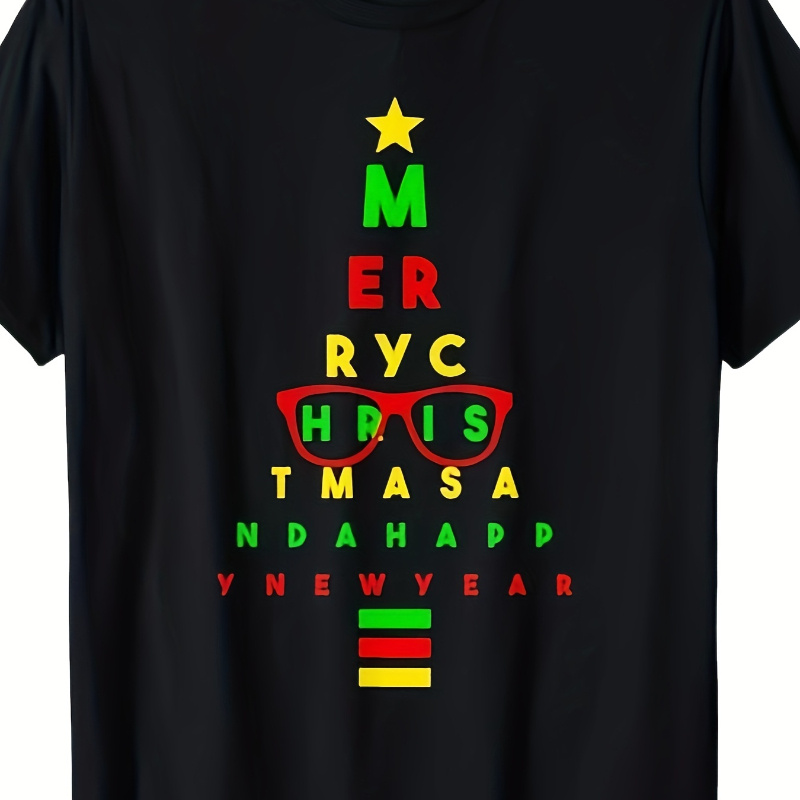 

Optician, Christmas Tree, , Glasses T-shirt