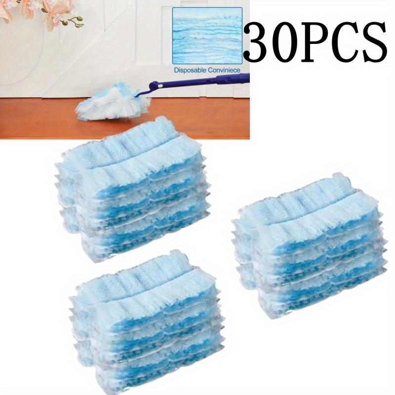 

30 Set Of Supplement, -duty , Desktop Cleaning , Car, Household , Ceiling Telescopic , Suitable For Swiffer Disposable Supplement