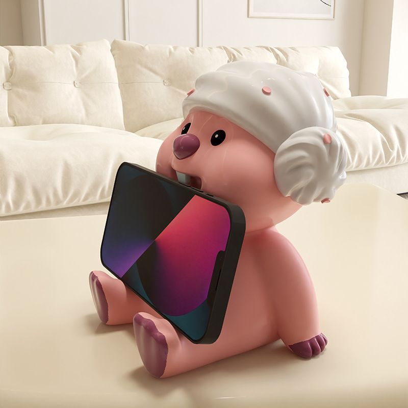 

Mobile Phone Desktop Holder Cute Ruby Cute Desk Decoration Ornament New Birthday Gift Silicone