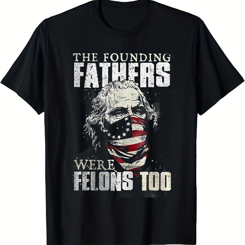 

Fathers " T-shirt, Men's 100% Cotton, Short Sleeves, Print, Crew Neck, T-shirt