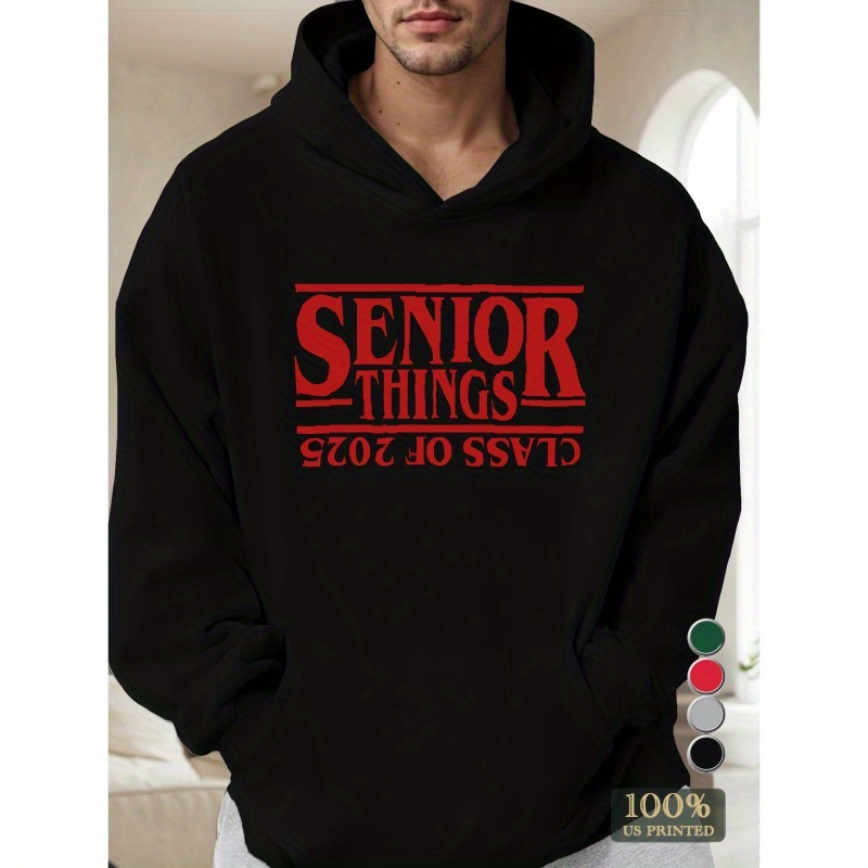 

Senior Men's Hooded Sweatshirt