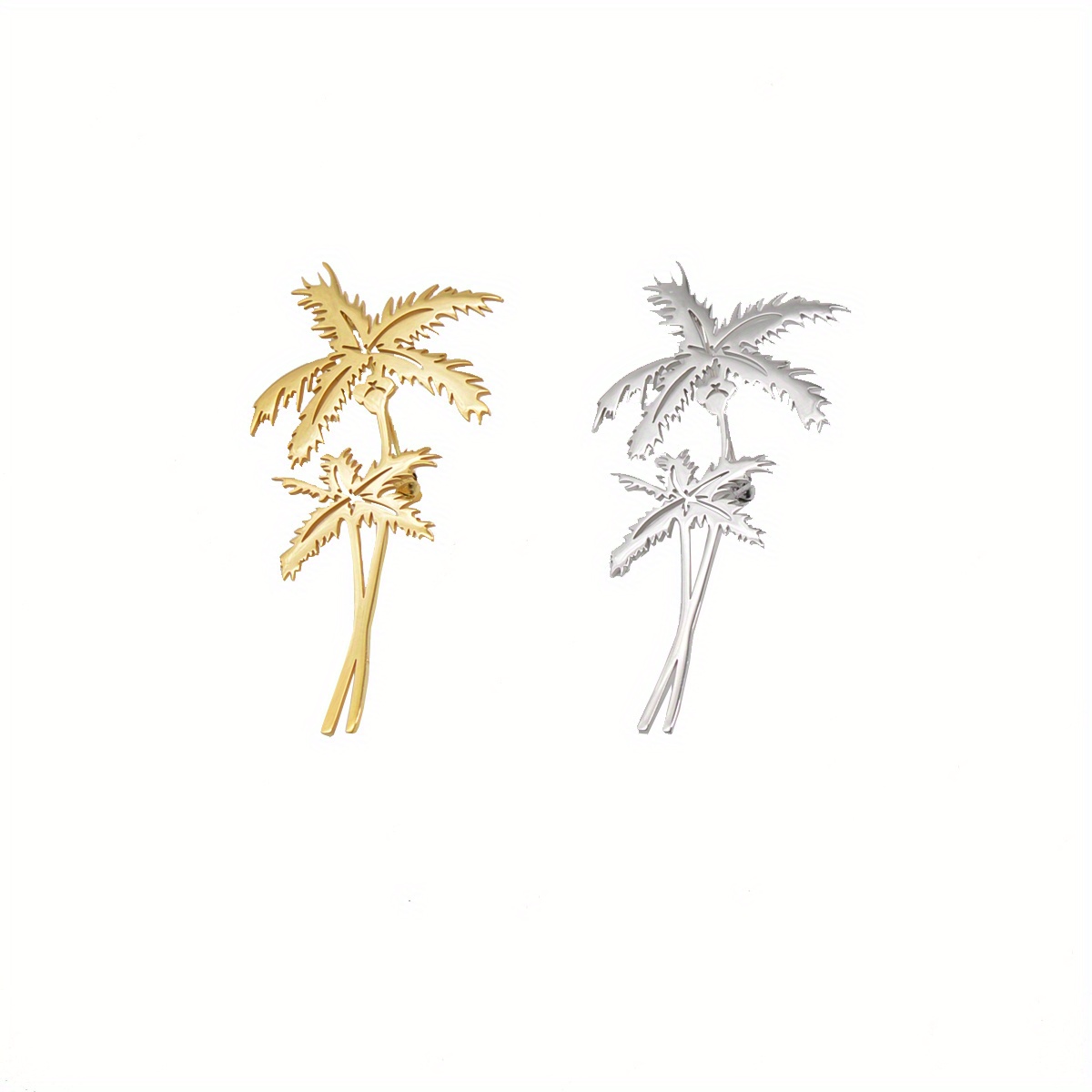 fashionable   tree brooch versatile plant pin trendy clothing accessory details 0