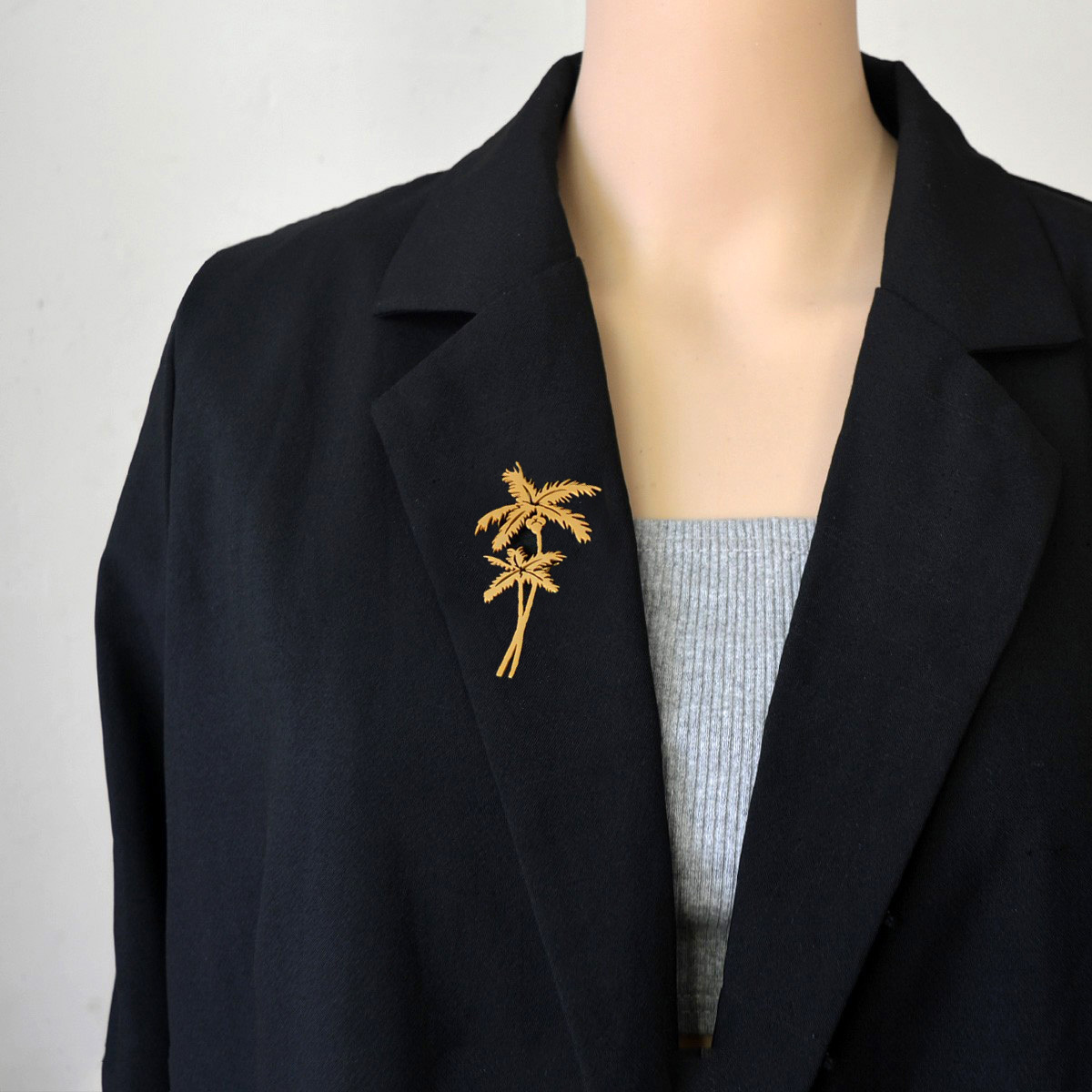 fashionable   tree brooch versatile plant pin trendy clothing accessory details 1