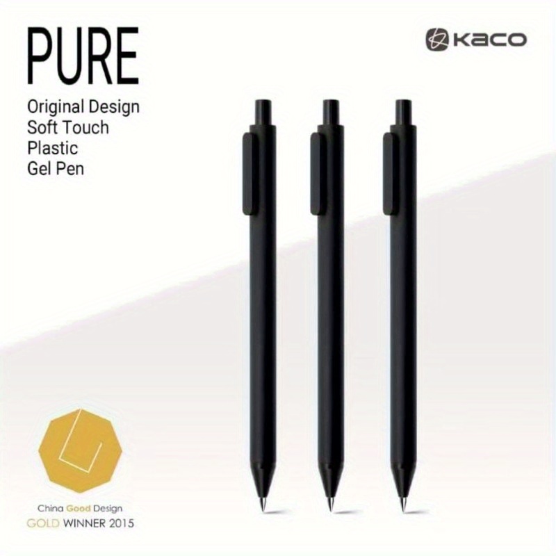 

0.5mm Ultra Fine Nib, Gel Pen, Quick-dry Pen, Smooth , Suitable For Office And School, Back-to-, 10pcs