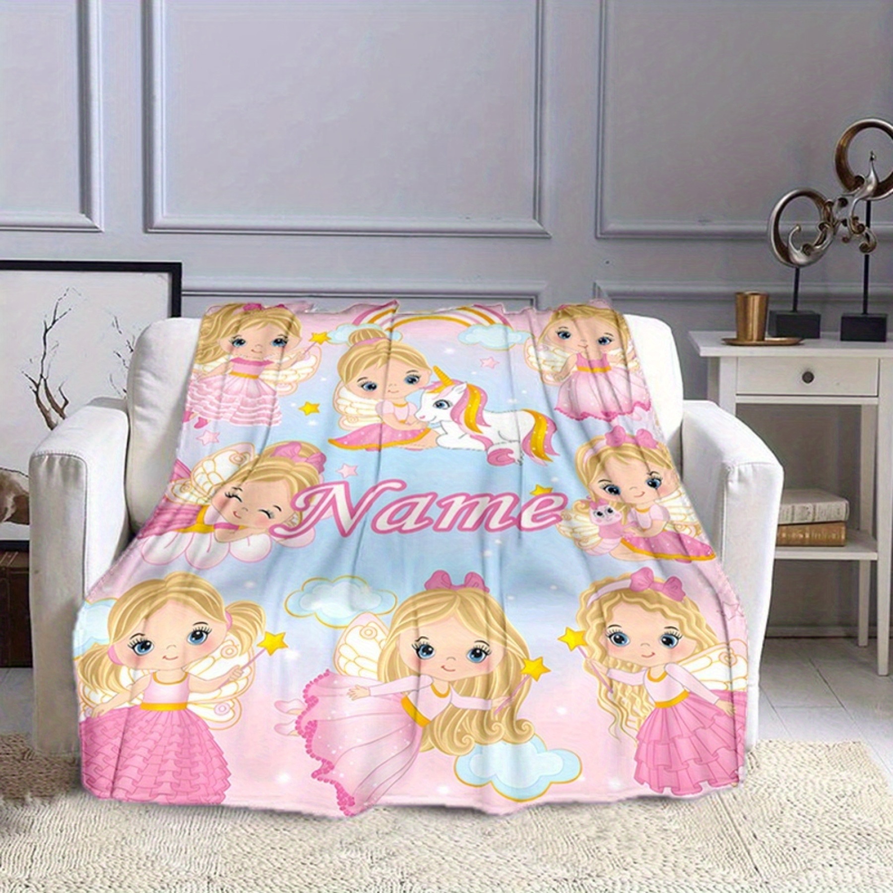 

Personalized Unicorn Blanket - , & Customizable - For , Camping & - For & - For & - , Halloween Blanket, Halloween