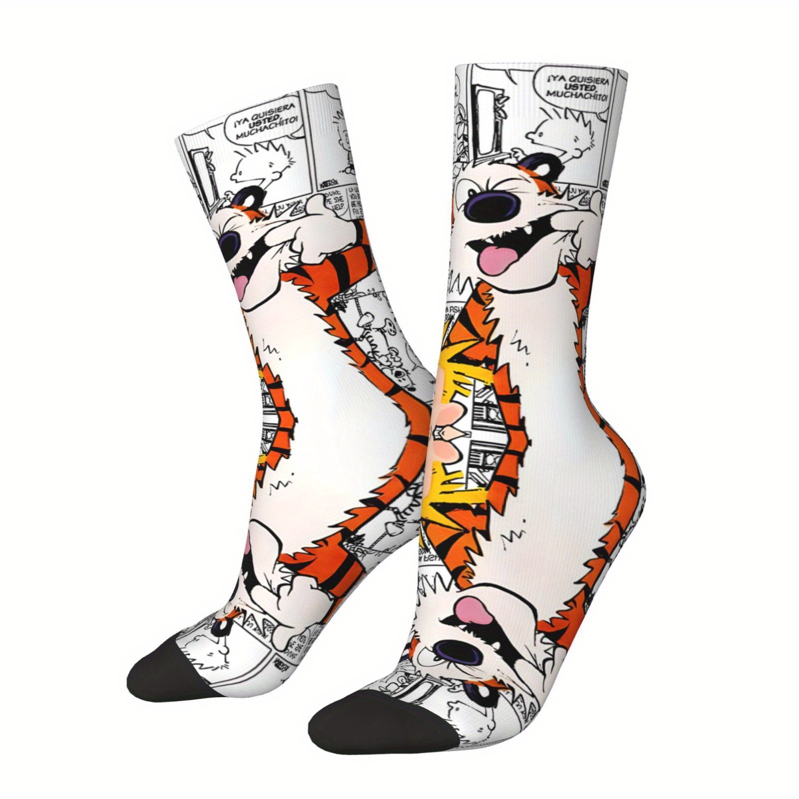 

Funny Hip Hop Comic Socks, Breathable Polyester , Gifts & Novelty Wear