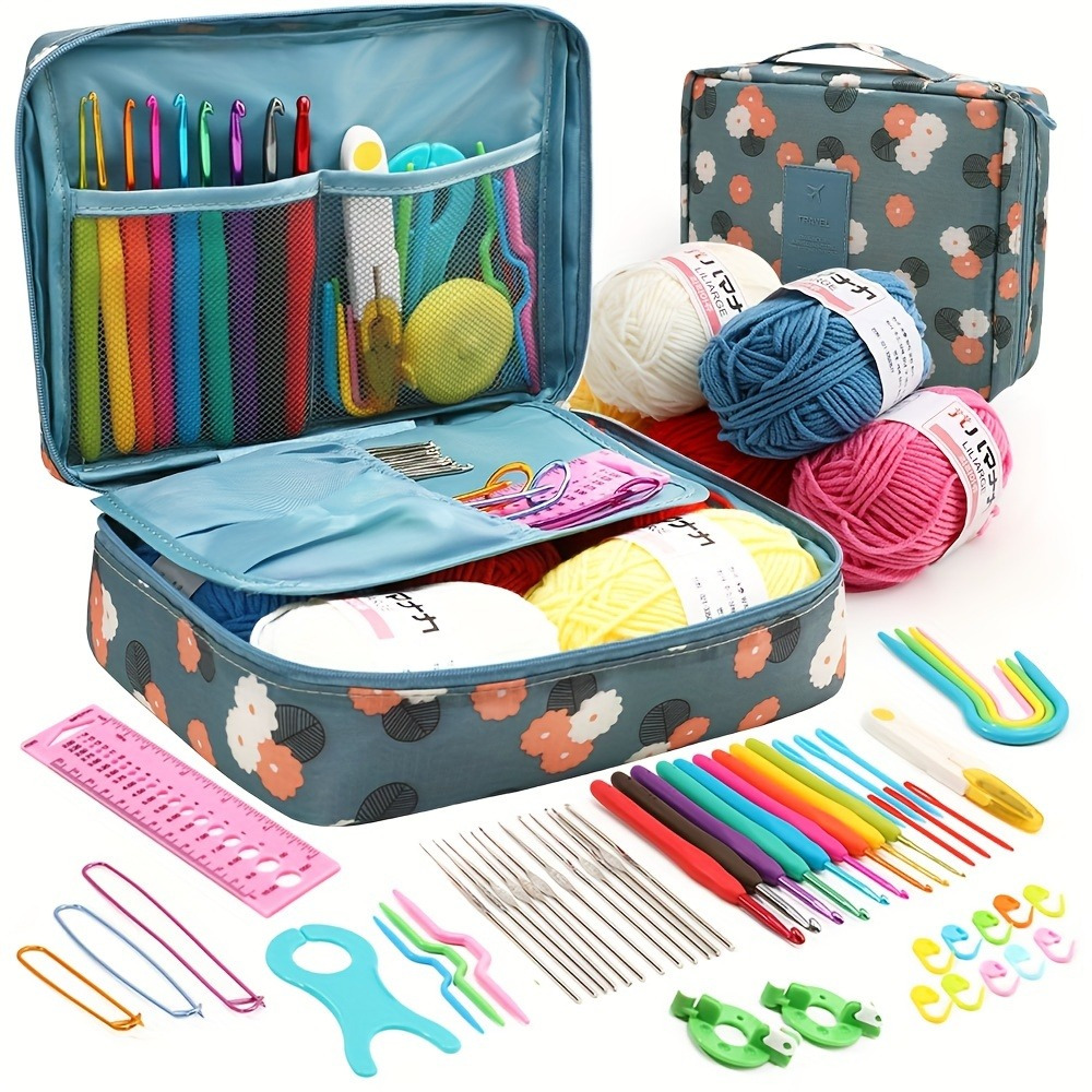 

66- Diy Crochet Accessories, Crochet Set , Includes , , And Assorted Craft Supplies, No Required