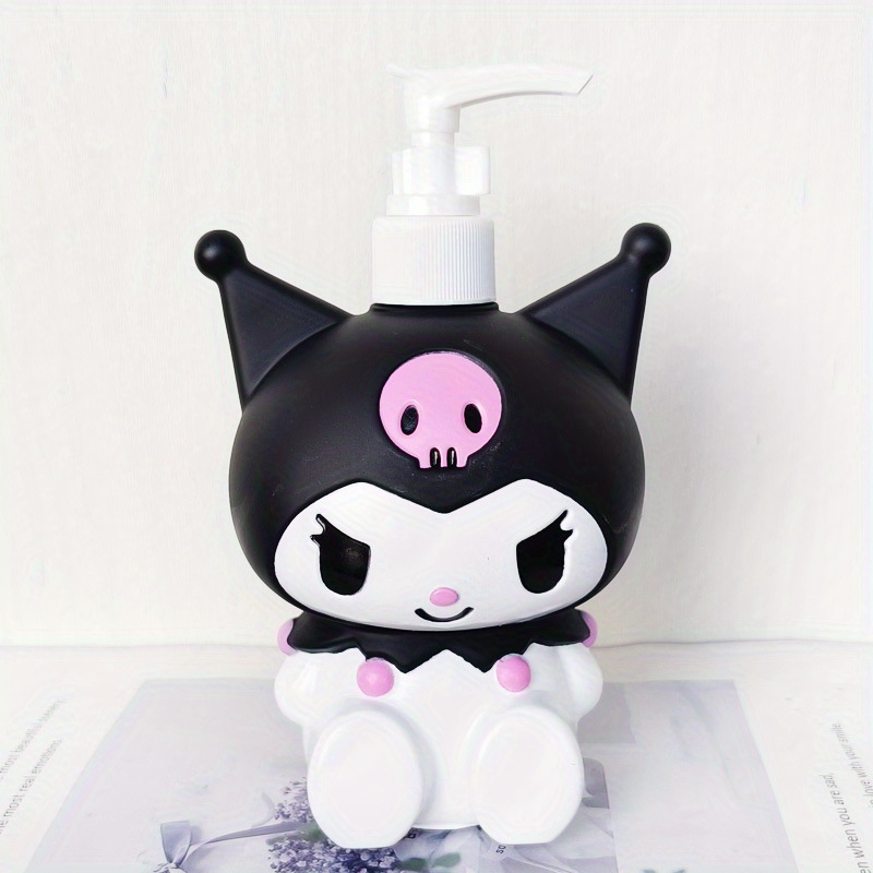     large capacity shampoo shower gel dispenser cute cartoon design   bathroom organization details 0