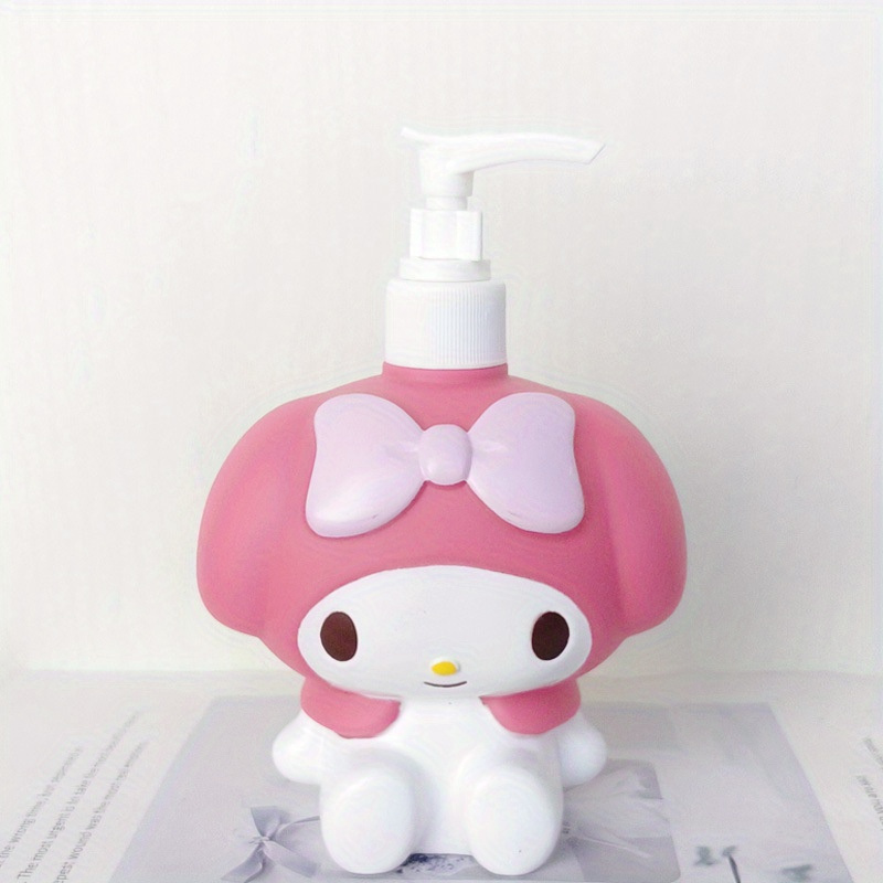     large capacity shampoo shower gel dispenser cute cartoon design   bathroom organization details 2