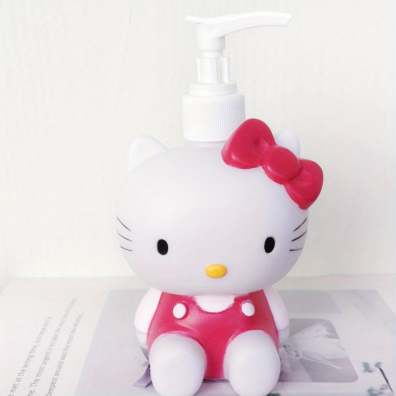     large capacity shampoo shower gel dispenser cute cartoon design   bathroom organization details 3