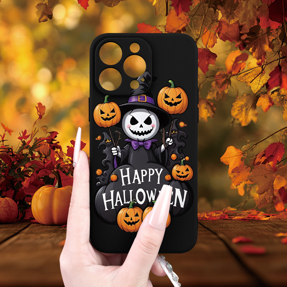 creative halloween pumpkin print phone case Temu Germany