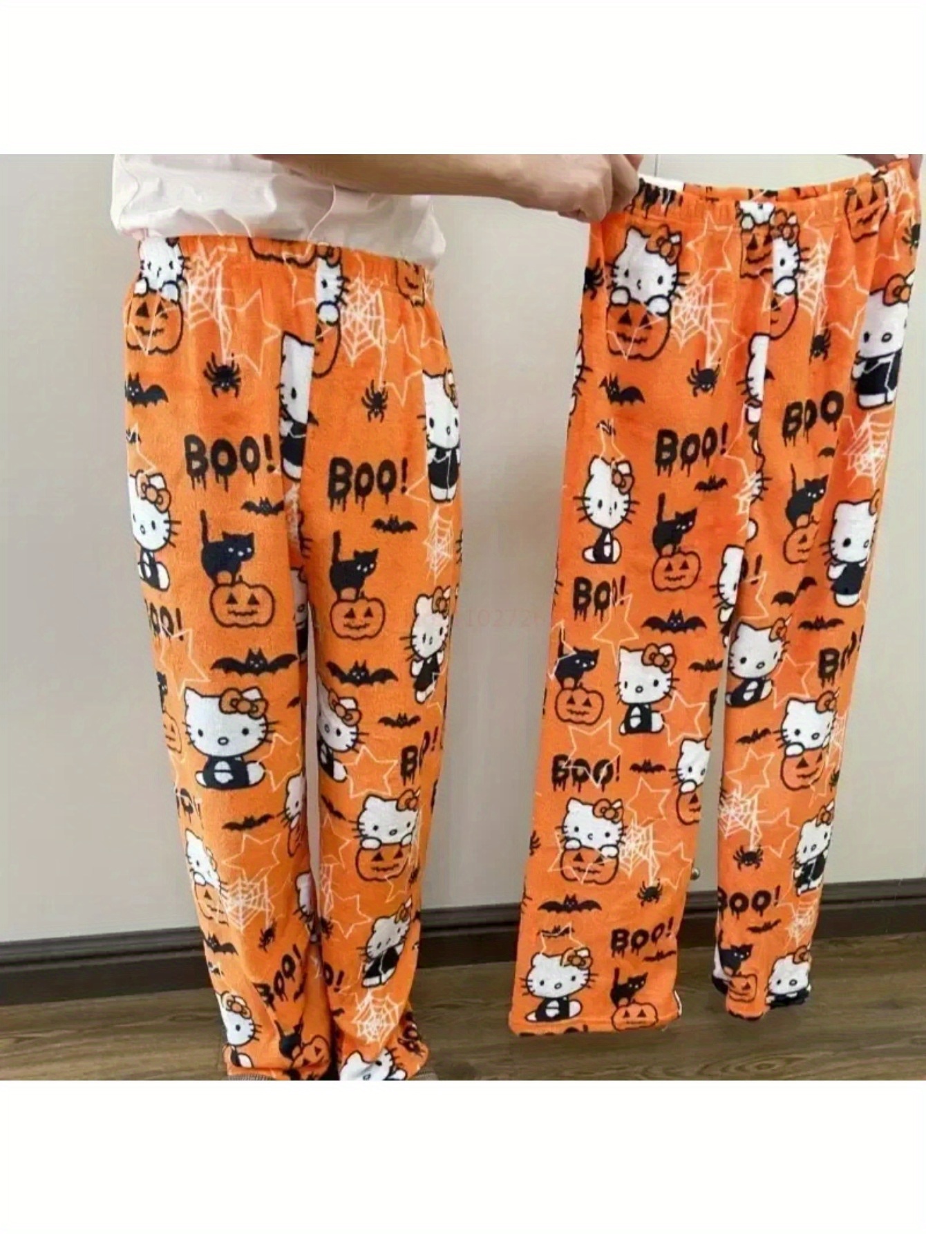 Pyjama Femme Flanelle Hiver - Pantalon Chaud Animé Kawaii