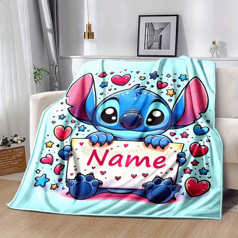 

Flannel Blanket - For , Car, & | Adorable | Personalized