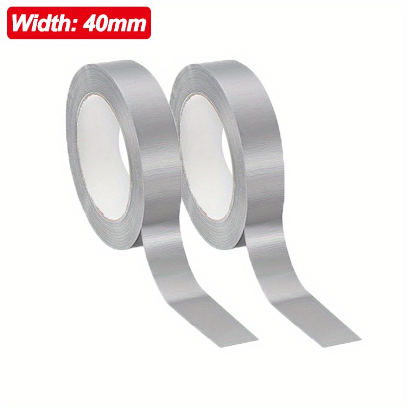 2pcs Heavy Duty Duct Tape Compatible for Plastic// Surfaces - No Residue Strong Adhesive, Super Sticky Residue-Free Tape Suitable for Indoor/Outdoor Use, DIY, Auto Repair,, Home Repairs - Multi-Purpose Bonding Tape