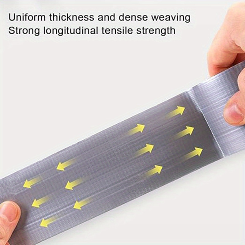 2pcs Heavy Duty Duct Tape Compatible for Plastic// Surfaces - No Residue Strong Adhesive, Super Sticky Residue-Free Tape Suitable for Indoor/Outdoor Use, DIY, Auto Repair,, Home Repairs - Multi-Purpose Bonding Tape