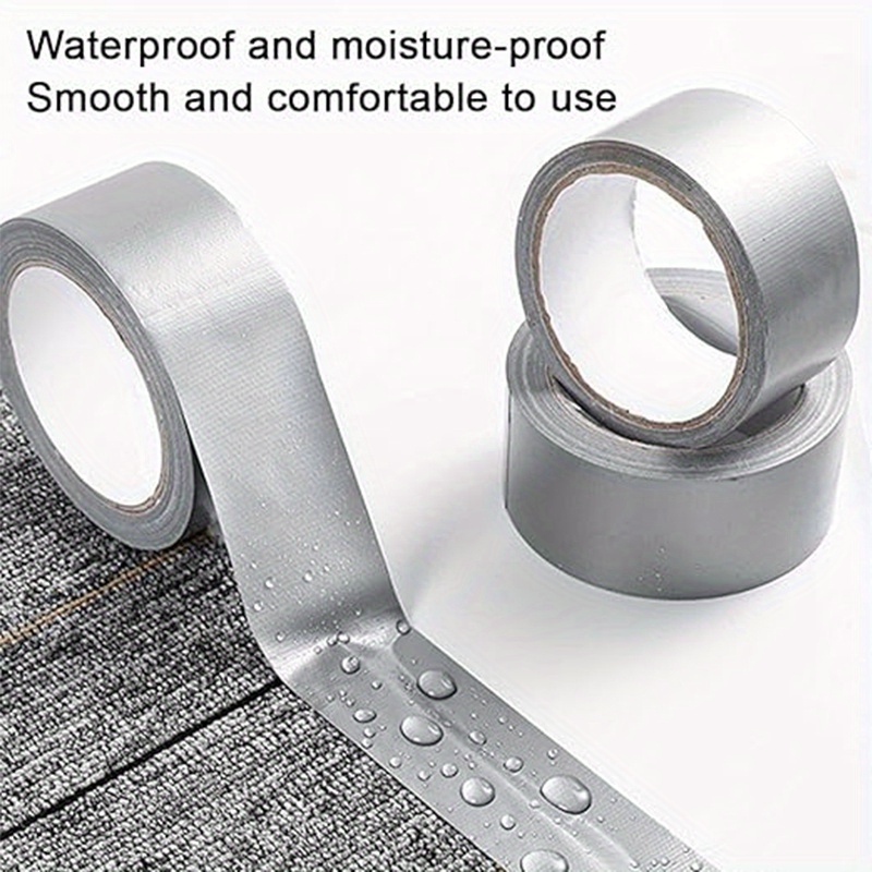 2pcs Heavy Duty Duct Tape Compatible for Plastic// Surfaces - No Residue Strong Adhesive, Super Sticky Residue-Free Tape Suitable for Indoor/Outdoor Use, DIY, Auto Repair,, Home Repairs - Multi-Purpose Bonding Tape