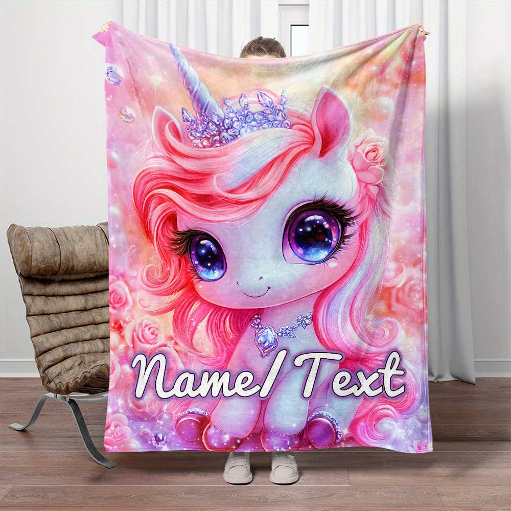 

Unicorn Blanket - For Sofa, Bed, , Camping | & Portable | In Multiple