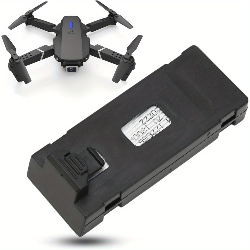 TEMU Drone Batteries, Professiondrone Batteries, Professional 3.7v 1800mah Drone Battery, Rc Drone Battery For E88 E88pro E88maal 3.7v 1800mah Drone
