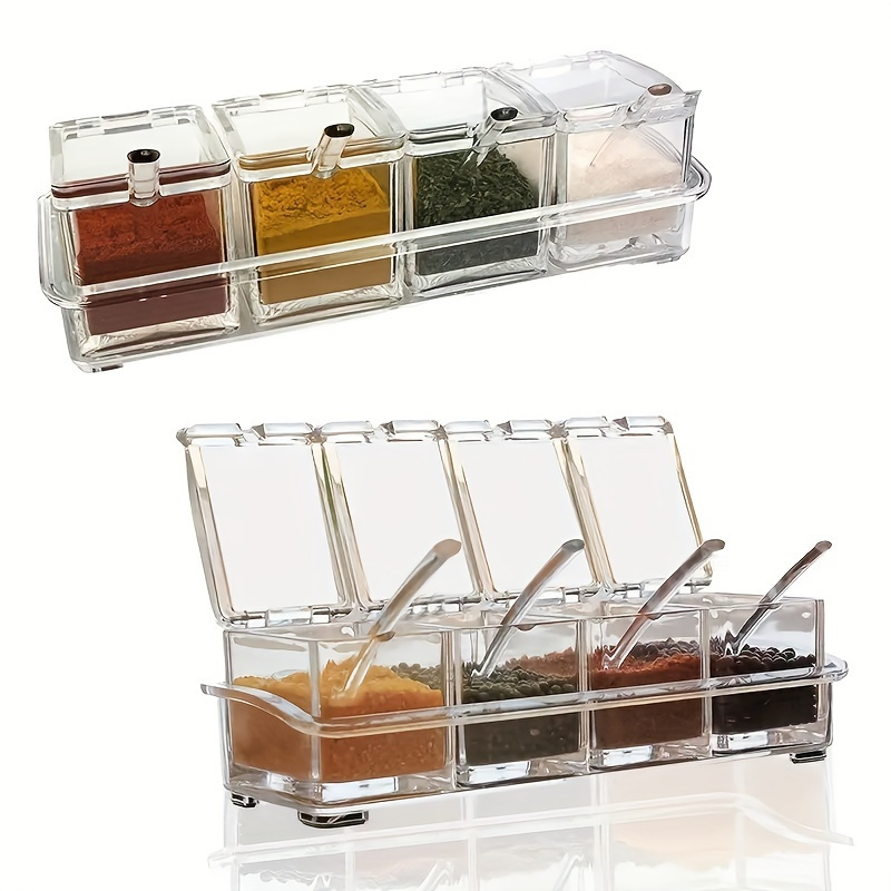 4 compartment     organizer set         storage containers for     use       for     details 0