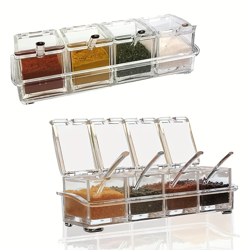 4 compartment     organizer set         storage containers for     use       for     details 7