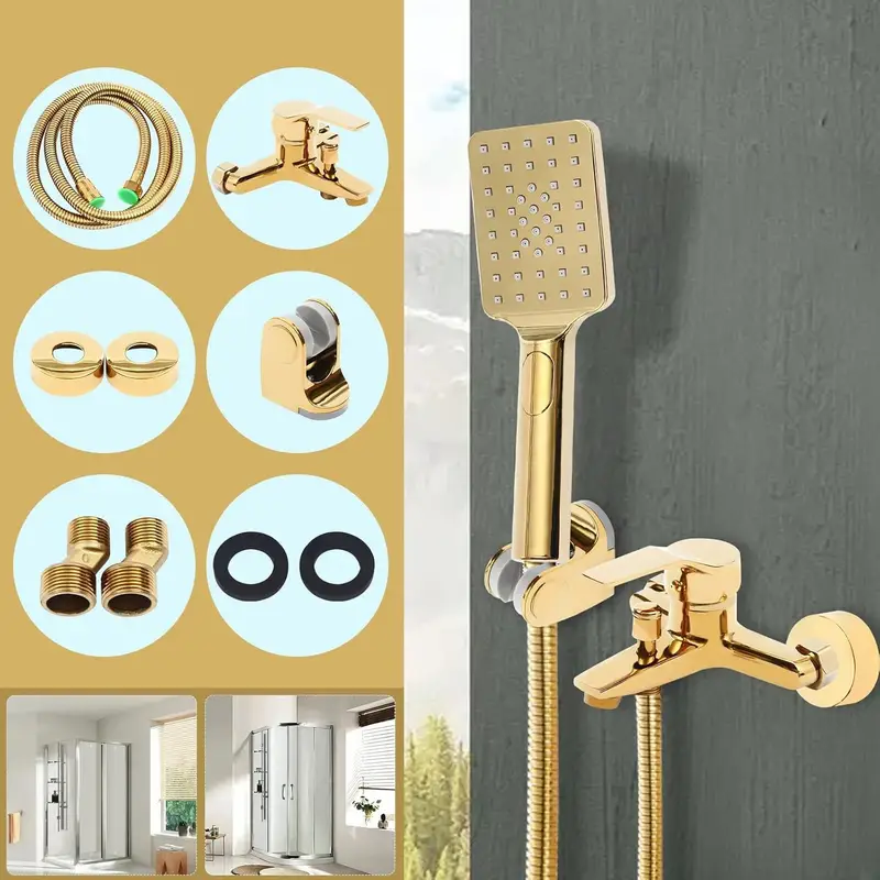 Rubinetto Vasca Con Doccetta A Muro Yuppy 933 Gaboli Fratelli - Foto 5