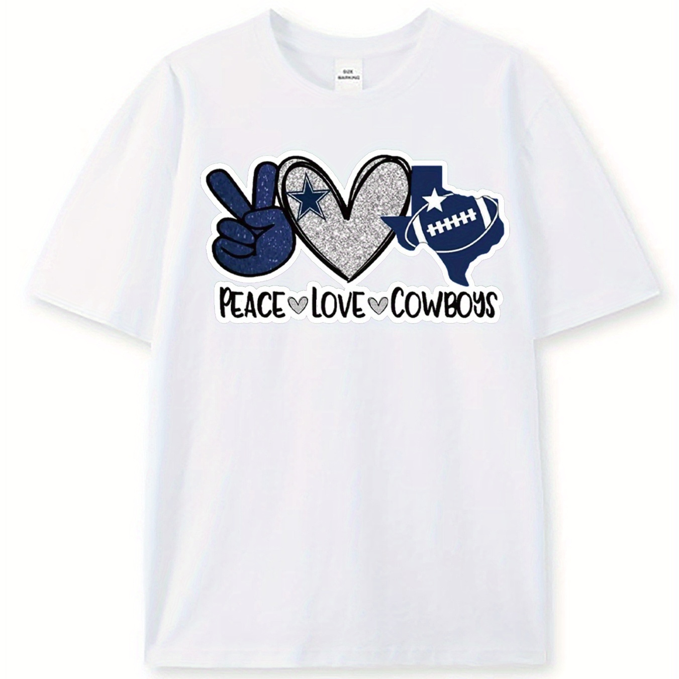 

With Jeans Cotton Comfortable T-shirt