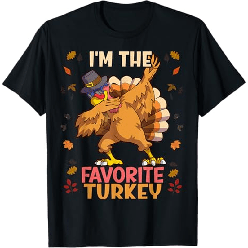 

Thanksgiving Family Matching I'm Turkey Funny T-shirt Thanksgiving Christmas Gifts For Men Women , S-xxxl, Black