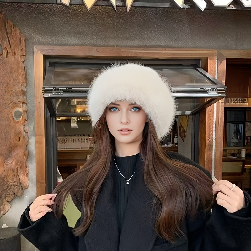 

's Fur Hat - Cap, Non-stretch , -washable Balaclava