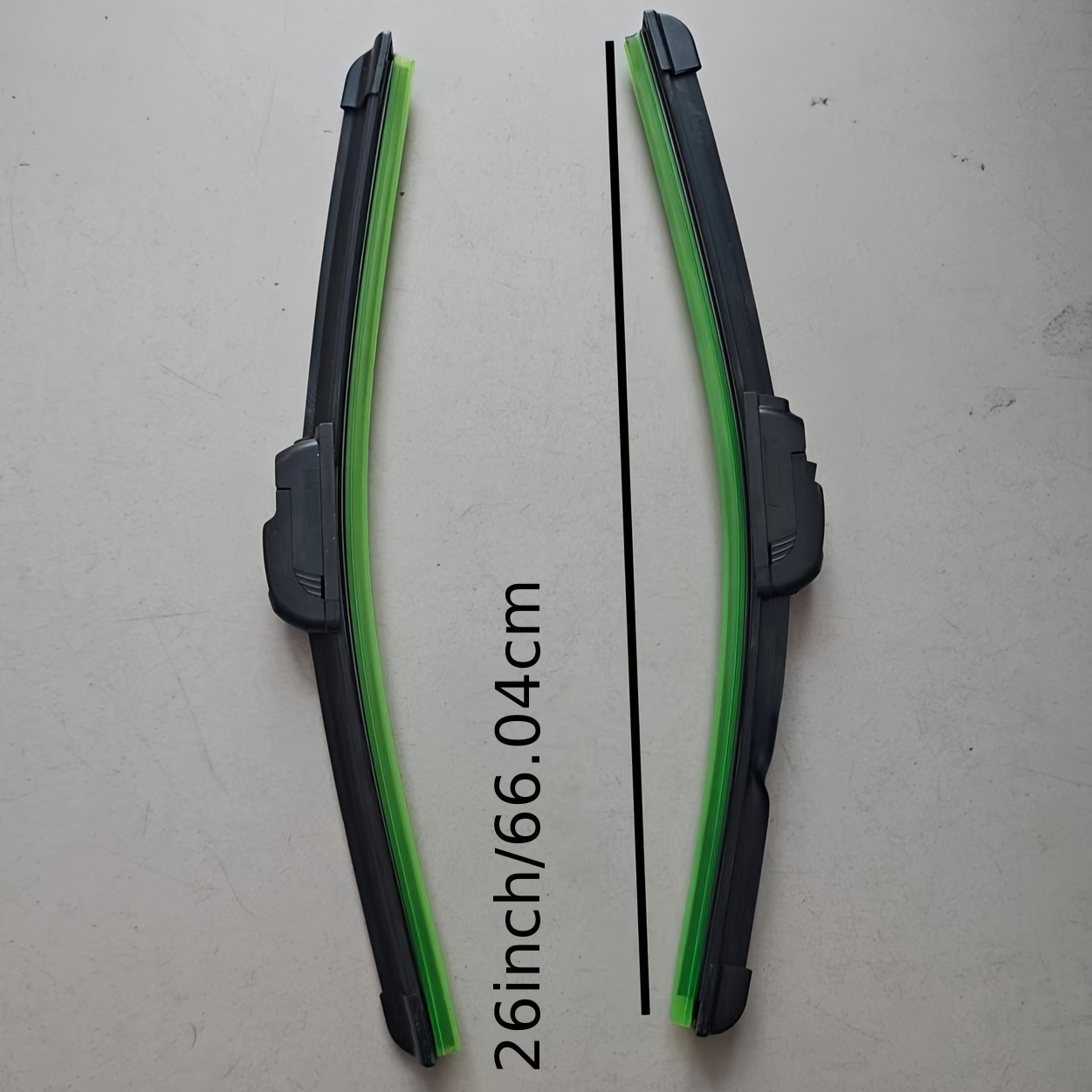 TEMU Boneless U-shaped Wiper Blade, 14--16-17-18-19-21-22-24-26 Inch Wiper Blades