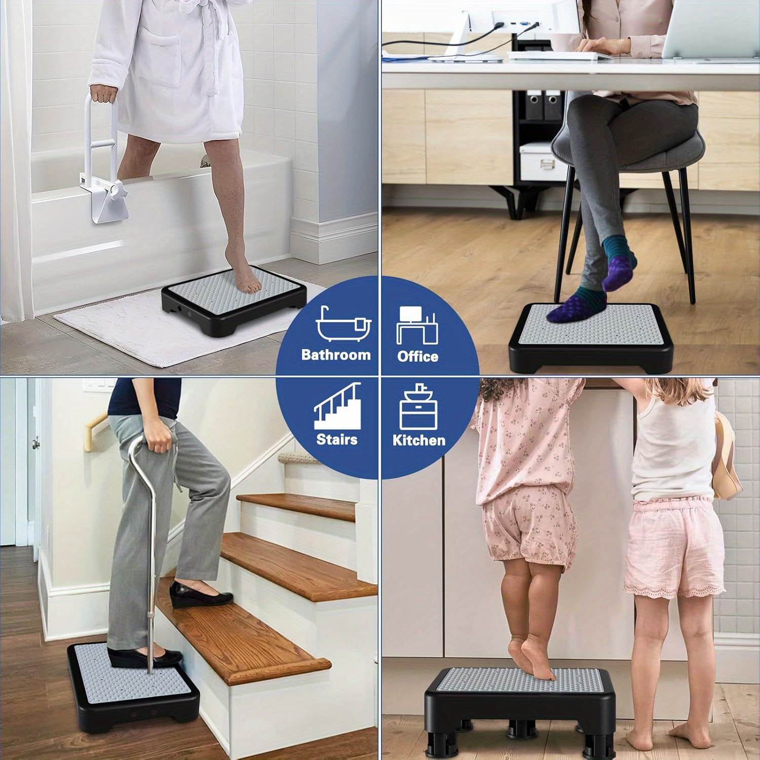 

Stool, Duty / Assistive Devices For Adults And Elderly, Portable Standing Supports For , Bed, , Or Bathroom, -